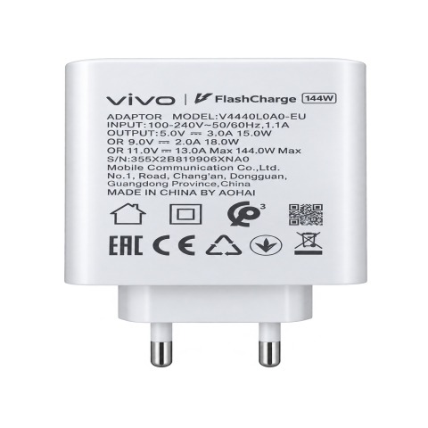 NEXORA Vivo 144W FlashCharge Adapter