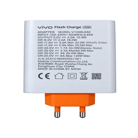 NEXORA Vivo 120W Flash Charge Adapter